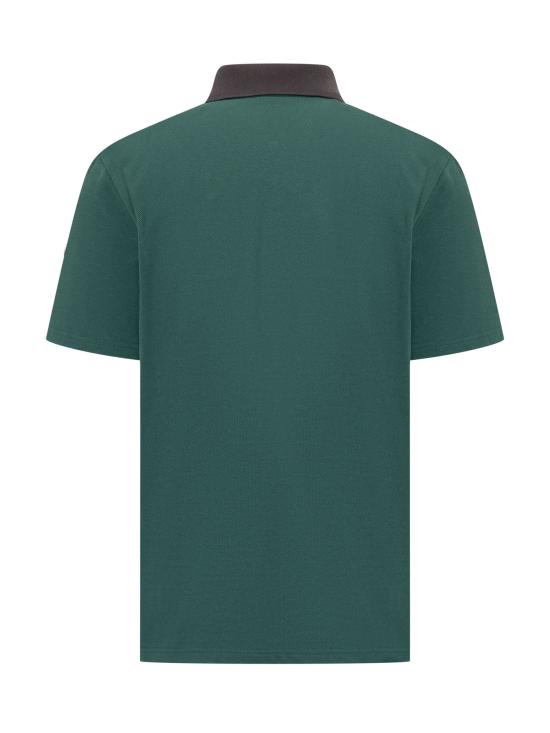 26SS 몽클레어 자수 로고 코튼 피케 폴로 L10918A0000389A16 86G VERDE - MONCLER