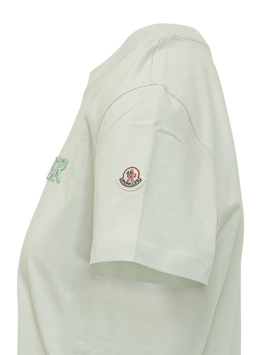 26SS 몽클레어 반팔 티셔츠 L10938C0002189AUO 80E AZZURRO - MONCLER