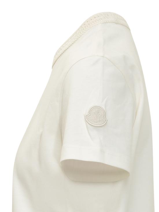 26SS 몽클레어 반팔 티셔츠 L10938C0006289B8U 034 BIANCO - MONCLER