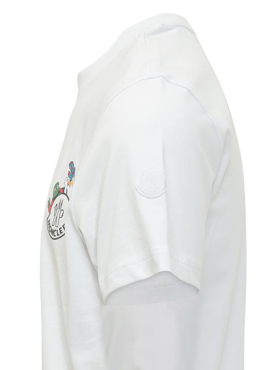 26SS 몽클레어 반팔 티셔츠 L10918C0006589AUG 00A BIANCO - MONCLER