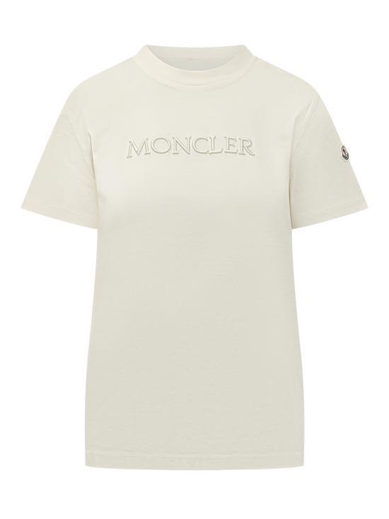 26SS 몽클레어 반팔 티셔츠 L10938C0002189AUO 037 BIANCO