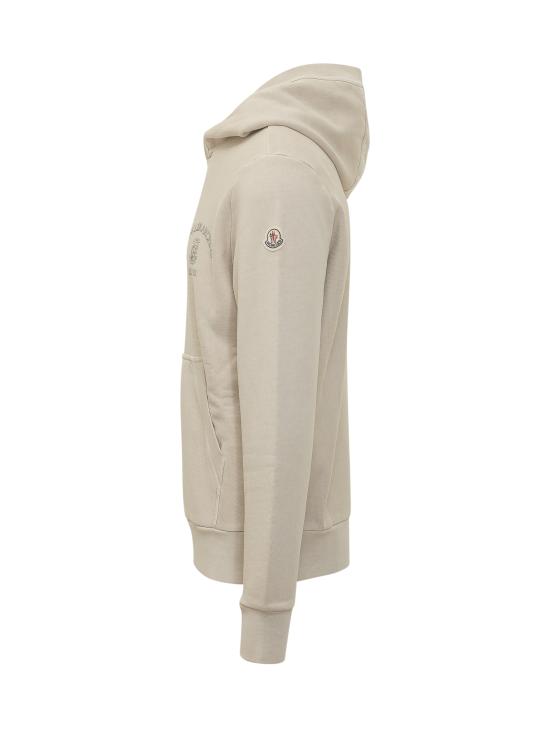 26SS 몽클레어 후드 티셔츠 L10918G0001289BAZ 268 BEIGE - MONCLER