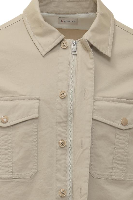 26SS 몽클레어 긴팔 셔츠 L10912F00055598QH 21L BEIGE - MONCLER