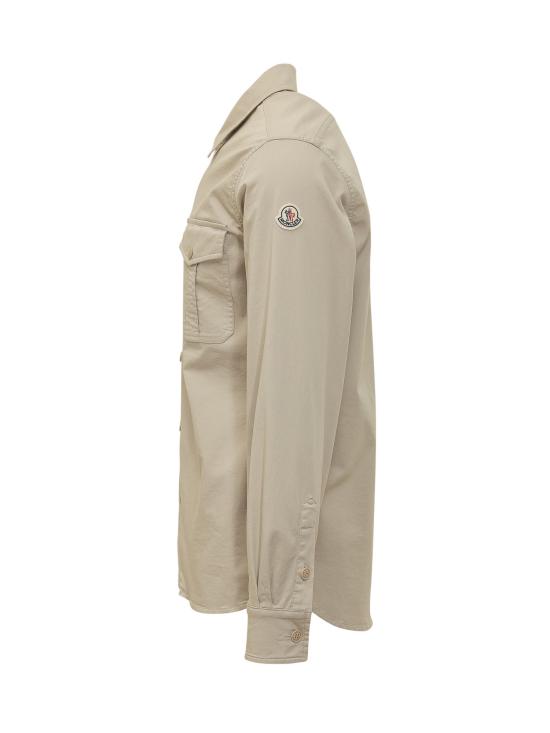 26SS 몽클레어 긴팔 셔츠 L10912F00055598QH 21L BEIGE - MONCLER