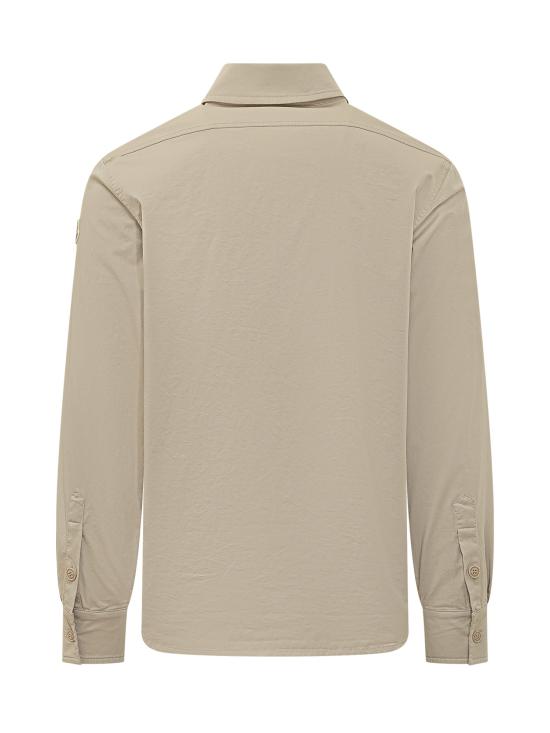 26SS 몽클레어 긴팔 셔츠 L10912F00055598QH 21L BEIGE - MONCLER