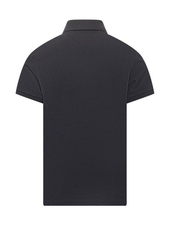 26SS 몽클레어 로고 패치 폴로 티셔츠 L10918A0002684556 77X BLU - MONCLER