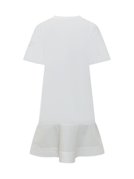 26SS 몽클레어 미디 원피스 L10938I0001489AUO 001 BIANCO - MONCLER