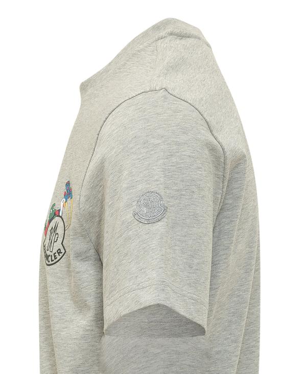 26SS 몽클레어 반팔 티셔츠 L10918C0006589AUG 979 GRIGIO - MONCLER