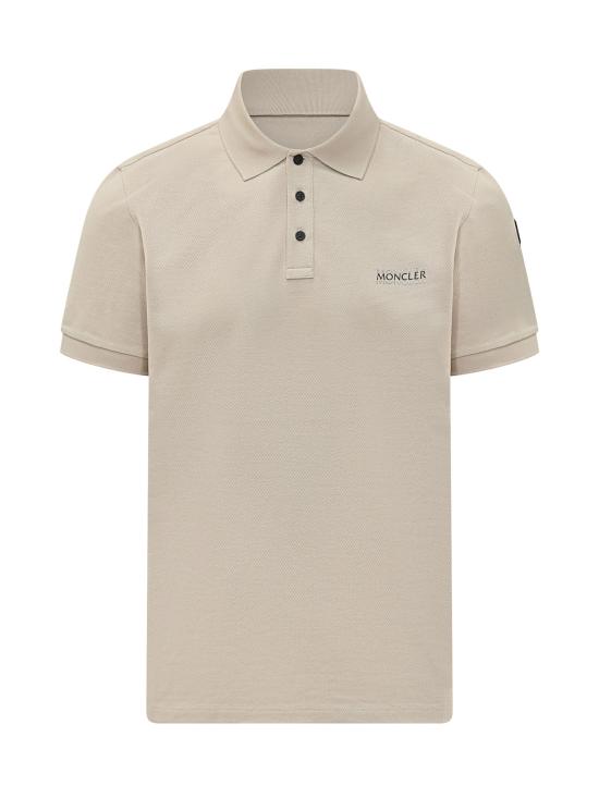 26SS 몽클레어 폴로 티셔츠 L10918A0000989A16 216 BEIGE