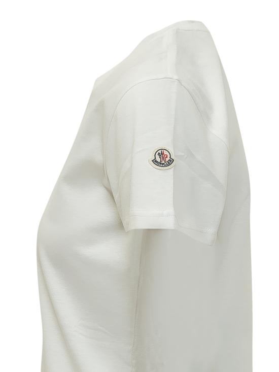 26SS 몽클레어 반팔 티셔츠 L10938C73200V8058 033 BIANCO - MONCLER