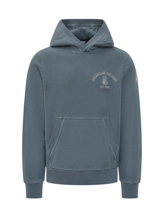 26SS 몽클레어 후드 티셔츠 L10918G0001289BAZ 74P BLU