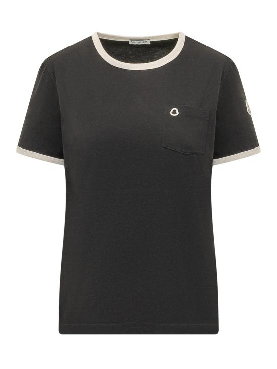 26SS 몽클레어 반팔 티셔츠 L10938C0001989AUO F90 NERO