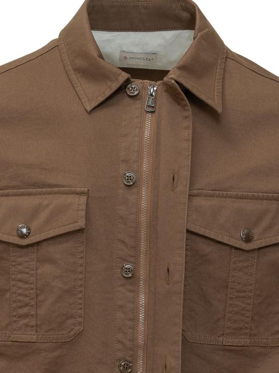26SS 몽클레어 긴팔 셔츠 L10912F00055598QH 82C MARRONE - MONCLER