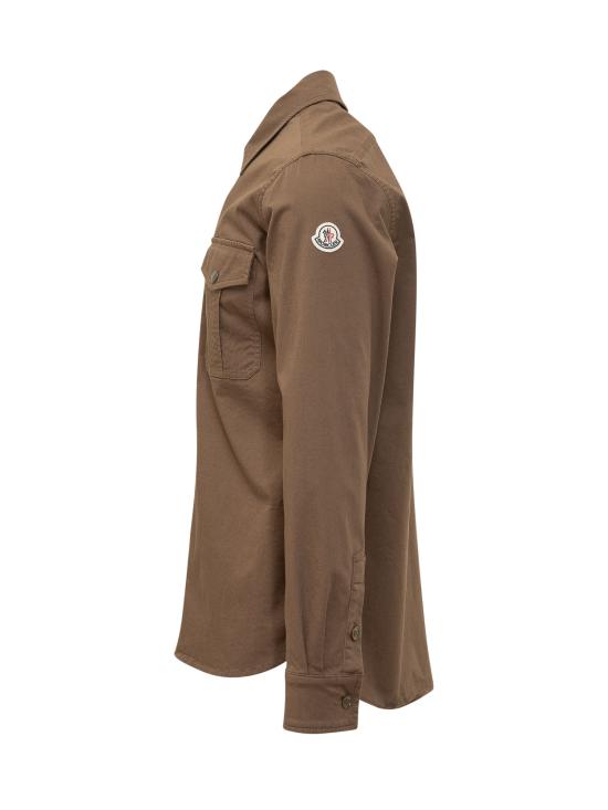 26SS 몽클레어 긴팔 셔츠 L10912F00055598QH 82C MARRONE - MONCLER
