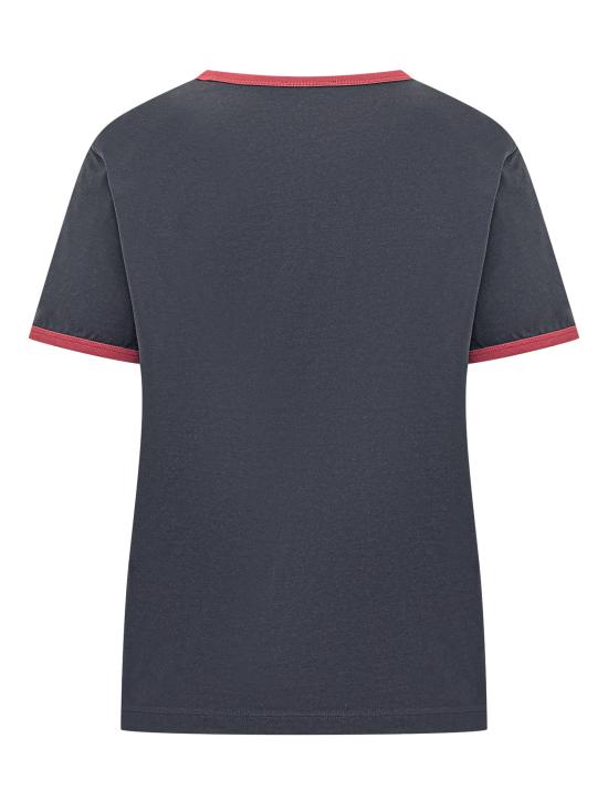 26SS 몽클레어 반팔 티셔츠 L10938C0001989AUO F74 BLU - MONCLER