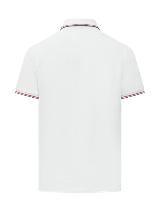 26SS 몽클레어 폴로 티셔츠 L10918A7030084556 001 BIANCO - MONCLER