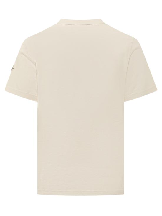 26SS 몽클레어 반팔 티셔츠 L10918C0007589B8U 060 CREMA - MONCLER