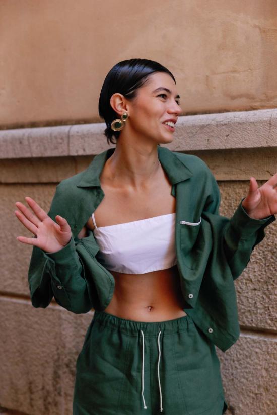  에샤 더 라벨 숏팬츠 에샤 카르돈 칠 쇼트 - ESYA THE LABEL