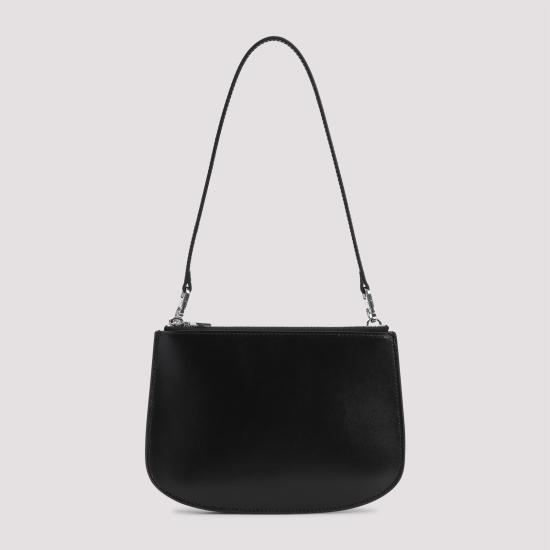 25SS 디젤 1DR 트윈-더블-파우치 프린티드 레더 숄더백 X10330 PR818 T8013 BLACK - DIESEL