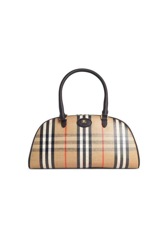 26SS 버버리 패치 체크 토트백 8117522A2021 Beige