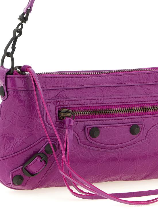 26SS 발렌시아가 숄더백 8639602ABEK5331 Purple - BALENCIAGA