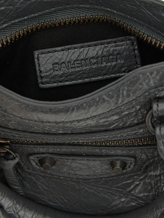 26SS 발렌시아가 르 시티 백 나노 8196712ABEK1251 Gray - BALENCIAGA