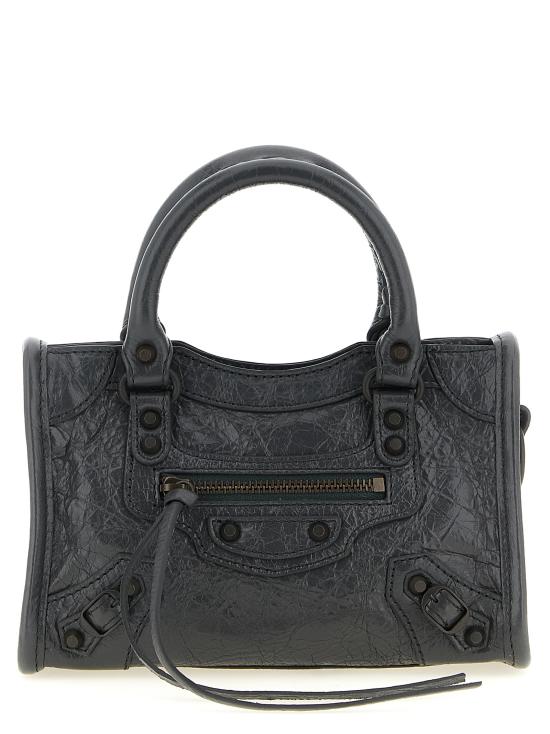 26SS 발렌시아가 르 시티 백 나노 8196712ABEK1251 Gray