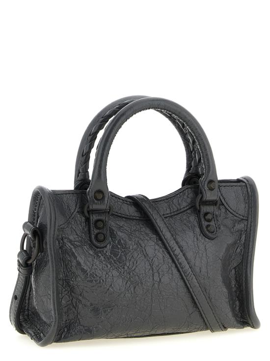 26SS 발렌시아가 르 시티 백 나노 8196712ABEK1251 Gray - BALENCIAGA