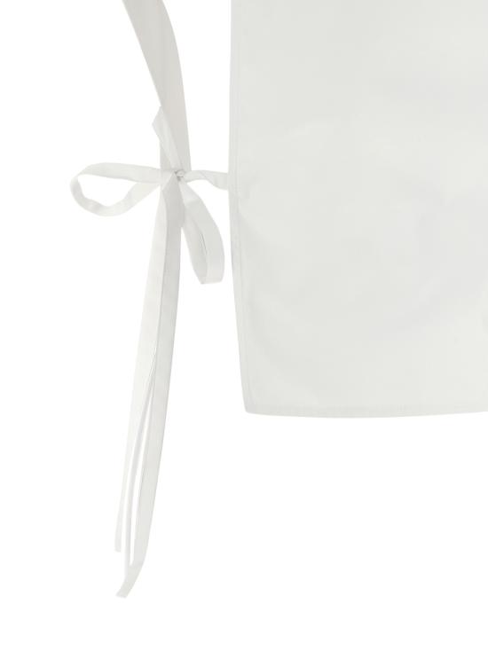 26SS 미우미우 블라우스 MK2024SOOO19SEF0009 White - MIU MIU