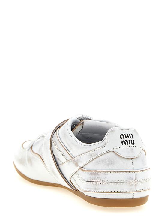 26SS 미우미우 스니커즈 5E549EFA0053F33F0009 White - MIU MIU