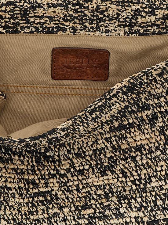 26SS 이벨리브 토트백 LAHADYTIGA White Black - IBELIV