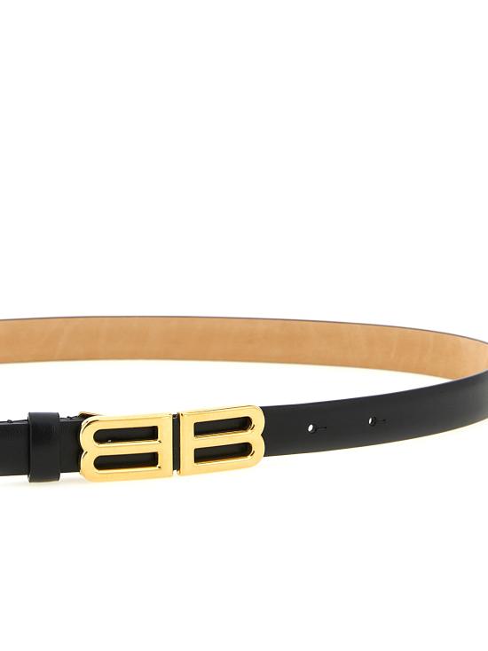 26SS 발렌시아가 레귤러 벨트 8687612ACKI1000 Black - BALENCIAGA