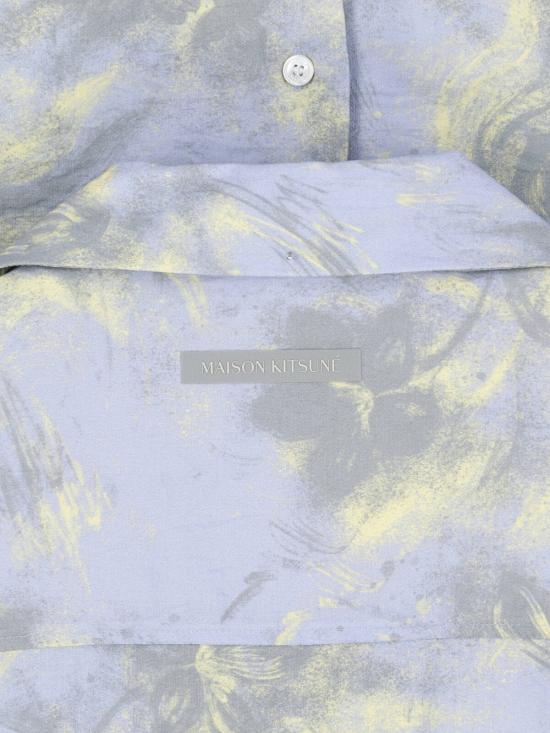 26SS 메종키츠네 반팔 셔츠 QM00404WW9109 0526 Light blue - MAISON KITSUNE