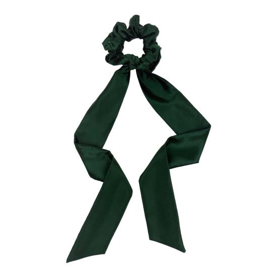  크리스텔 바라자 헤어 액세서리 실크 스카프 스크런치 파인