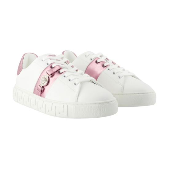 26SS 베르사체 스니커즈 1013568 1A16974 2WL9P PINK - VERSACE