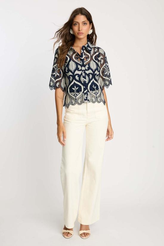  카바예로 블라우스 테이 탑 - CABALLERO