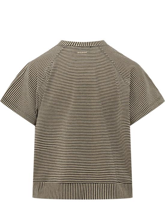 26SS 모모니 반팔 티셔츠 265MMOTS017265MO46 9010 NERO PANNA - MOMONI