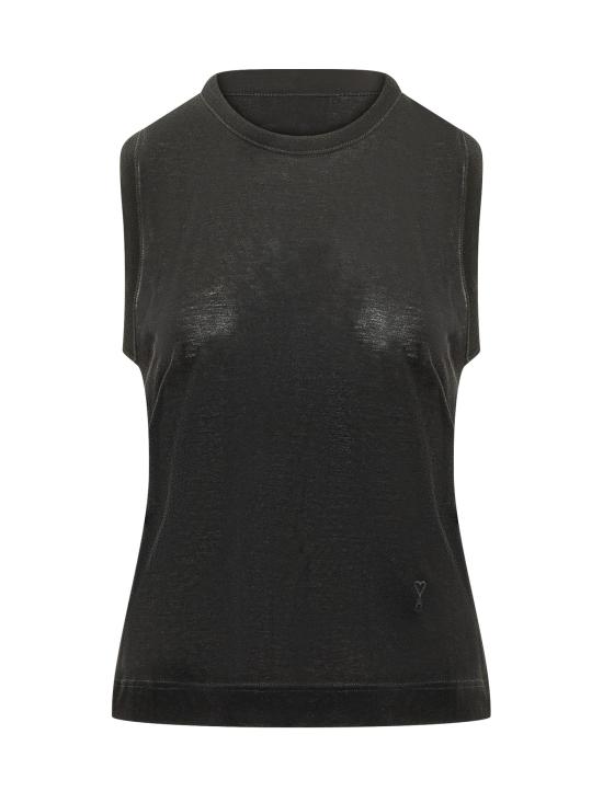 26SS 아미 민소매 티셔츠 FTP818JE0211 001 NOIR