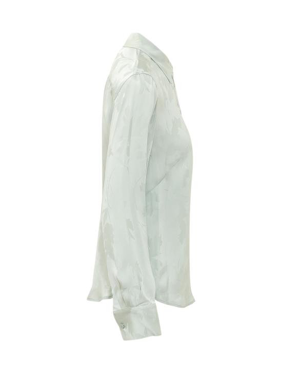 26SS 캘빈클라인 셔츠 LV044F107G 3Q0 PALE MEADOW JACQUARD FLORAL CUTTING - CALVIN KLEIN