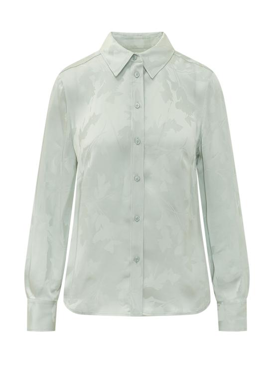 26SS 캘빈클라인 셔츠 LV044F107G 3Q0 PALE MEADOW JACQUARD FLORAL CUTTING