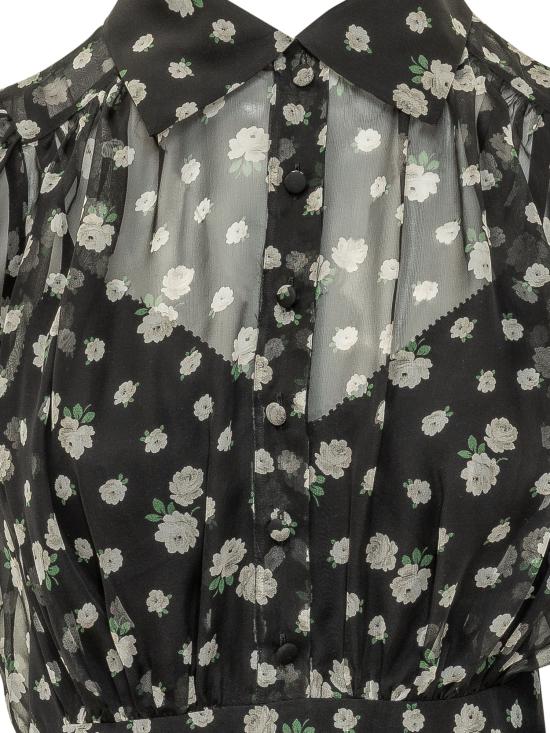 26SS 돌체앤가바나 원피스 F665HTIS12Q HX6BY ROSEL BCO F NERO - DOLCE & GABBANA