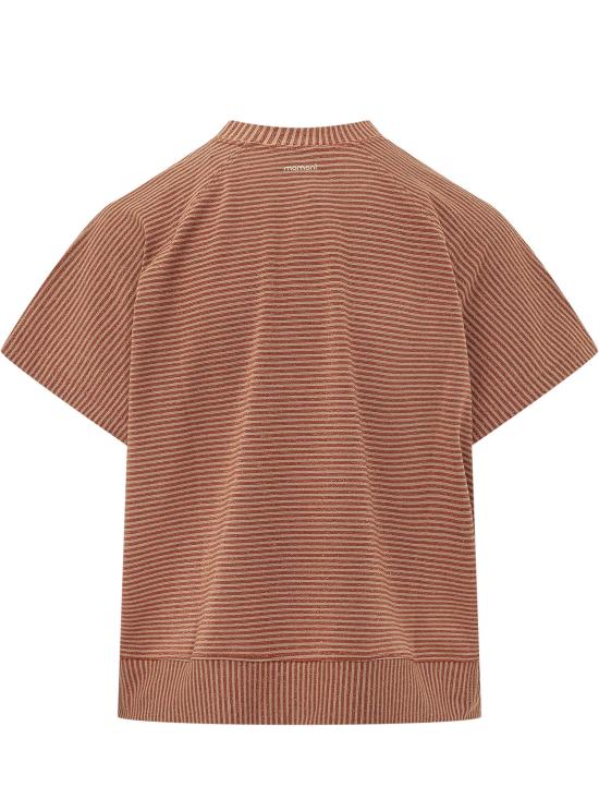 26SS 모모니 반팔 티셔츠 265MMOTS017265MO46 6345 TERRA RUGGINE - MOMONI