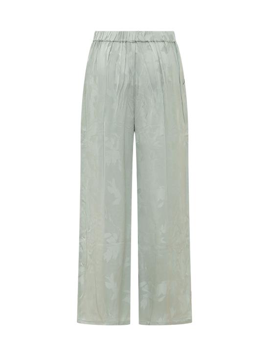 26SS 캘빈클라인 스트레이트 팬츠 LV044F604G 3Q0 PALE MEADOW JACQUARD FLORAL CUTTING - CALVIN KLEIN