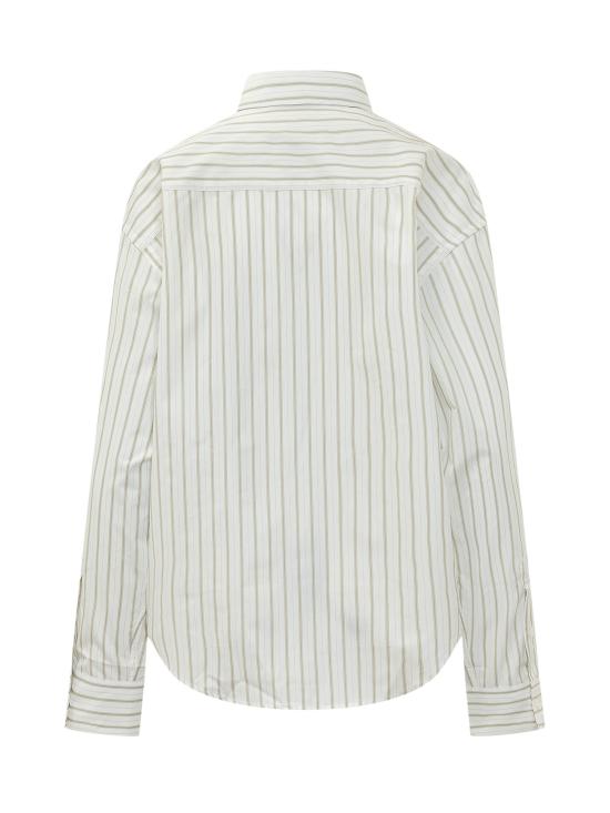 26SS 아미 셔츠 USH766CO0220 A075 BLANC MATCHA - AMI