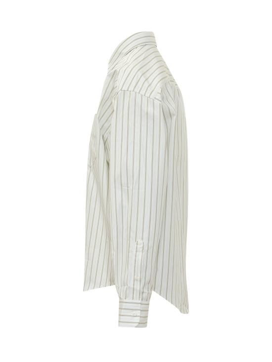 26SS 아미 셔츠 USH766CO0220 A075 BLANC MATCHA - AMI