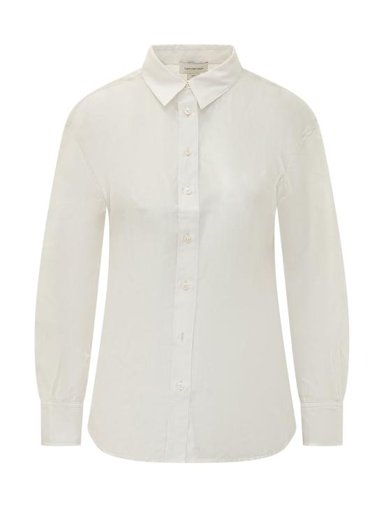 26SS 캘빈클라인 셔츠 LV044F109G GNA WHITE SAND