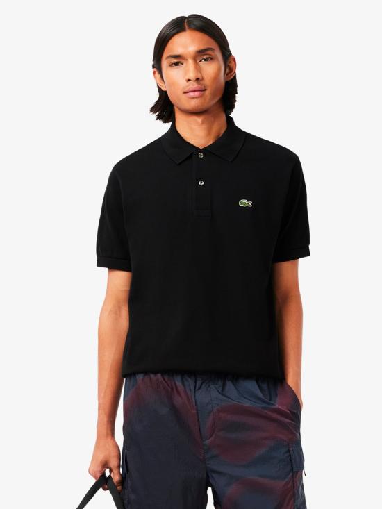 26SS 라코스테 클래식 핏 피케 폴로 셔츠 L1212 031 BLACK - LACOSTE