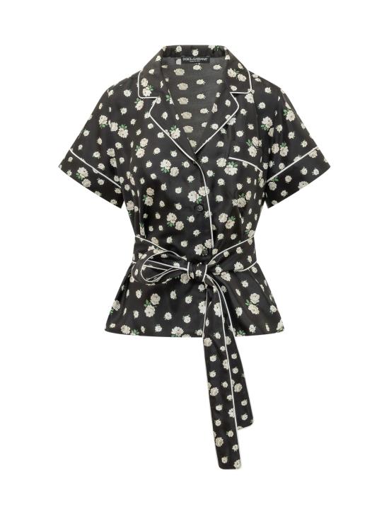 26SS 돌체앤가바나 셔츠 F5S23TIS13H HX6BY ROSEL BCO F NERO