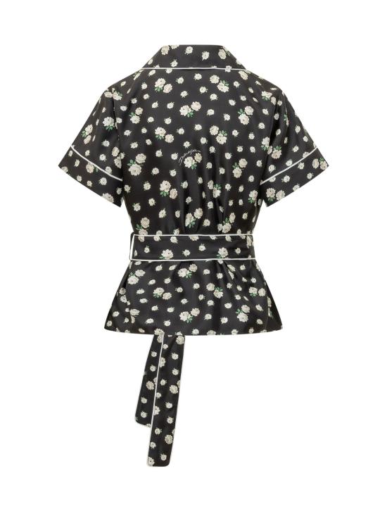 26SS 돌체앤가바나 셔츠 F5S23TIS13H HX6BY ROSEL BCO F NERO - DOLCE & GABBANA