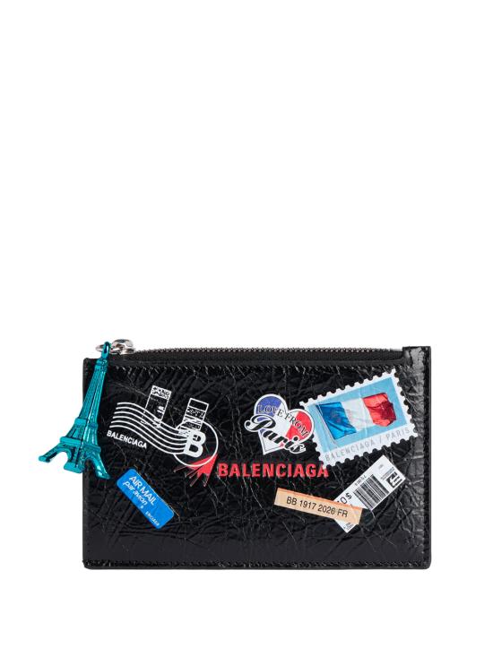 26SS 발렌시아가 남성지갑 867150 2ACHI 1084 BLACK MULTI